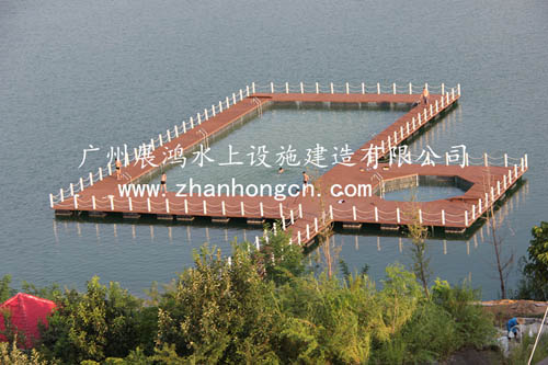 貴州董箐水電站水上漂浮游泳池